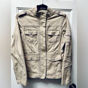 Kensie women’s size medium khaki utility jacket